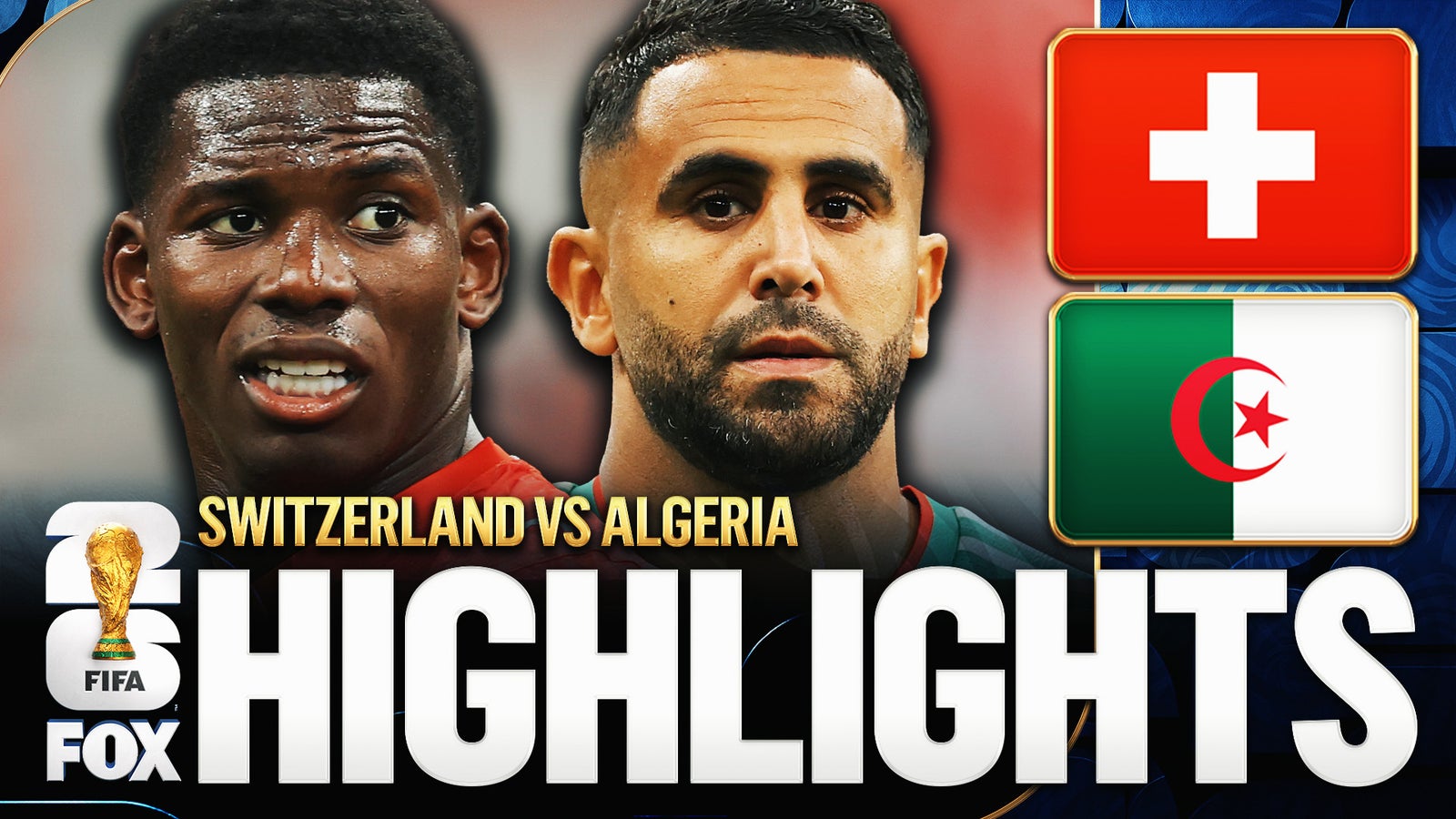 Switzerland vs Algeria Highlights 🌎🏆 2026 FIFA World Cup™ | Round of 32