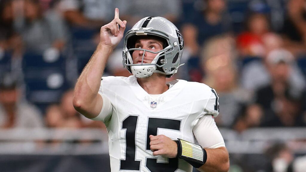 Fernando Mendoza Learns From Struggles In Raiders’ Preseason Game Against Texans