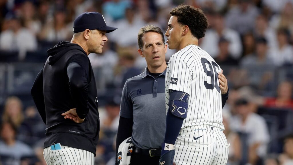 Yankees Rookie Shortstop George Lombard Jr. Injures Knee vs. Red Sox
