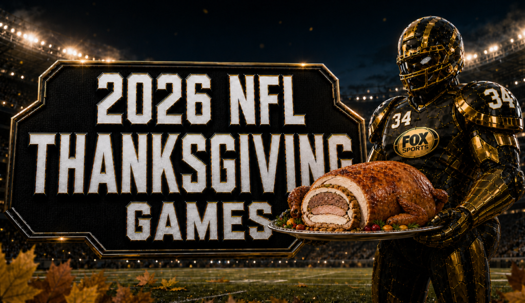 2026 NFL Thanksgiving Games: Schedule, Teams, How to Watch