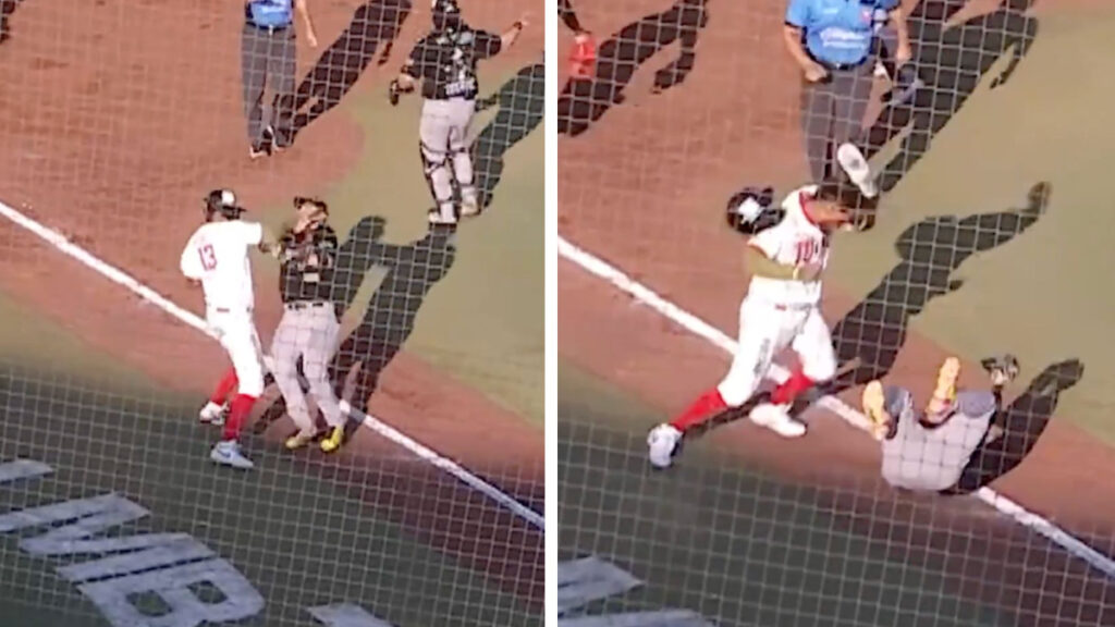 Former MLB prospect unleashes brutal attack during Mexican League bench-clearing brawl