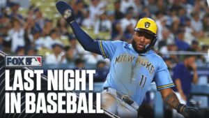 Last Night In Baseball: Díaz Blows It, Brewers Open Dodgers Series With W