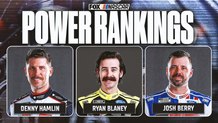 NASCAR Power Rankings: Ryan Blaney Moves Up With Third Win Of Season