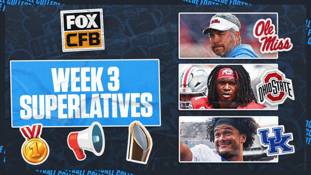 CFB Week 3 Superlatives: Ole Miss’ Revenge, Jeremiah Smith’s Record And CFP Impacts
