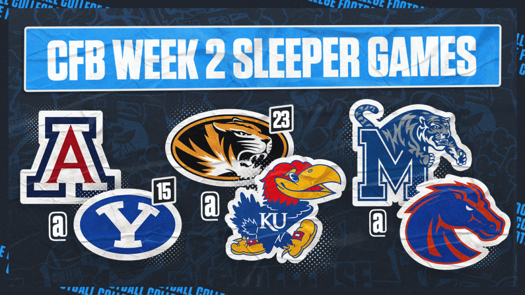 College Football Week 2 Odds, Sleeper Games To Watch
