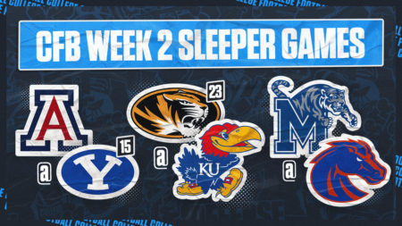 College Football Week 2 Odds, Sleeper Games To Watch