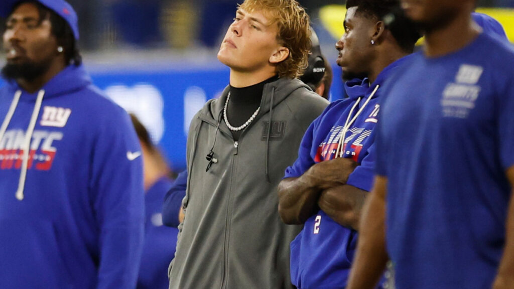 Giants get worst possible Jaxson Dart news despite optimism from John Harbaugh and Joe Schoen