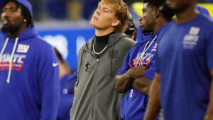 Giants get worst possible Jaxson Dart news despite optimism from John Harbaugh and Joe Schoen