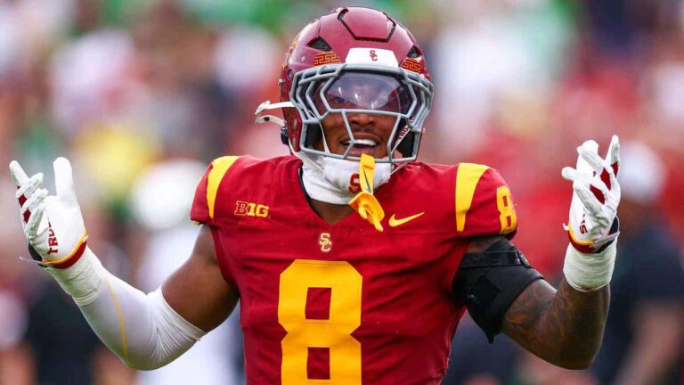 USC Linebacker Desman Stephens II Suspended One Game For Late Hit On Dante Moore