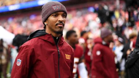 Commanders’ QB Jayden Daniels Back At Practice, ‘Too Early to Call’ London Status