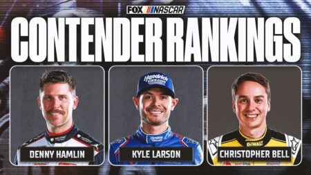 NASCAR Contender Rankings: Kyle Larson Clear Leader As Competitors Dwindle