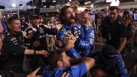 NASCAR CEO Announces No Penalties For Bristol Fight Between Hocevar & Blaney