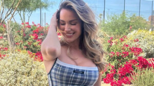 Paige Spiranac makes a desperate plea for help and tears apart her own game after teaming up with JR Smith and Claire Hogle