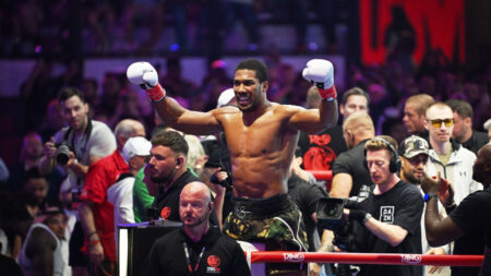 Anthony Joshua survived the punches that nearly ended him before delivering a brutal knockout