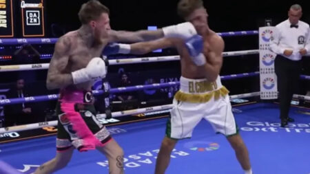 A boxer in critical condition after being knocked out in a fight