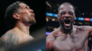 Usyk again invites Wilder to his “last dance”