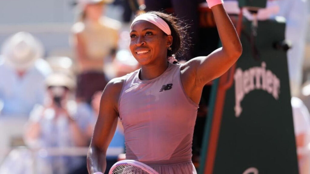 Coco Gauff turns heads in New York with her unexpected fan side
