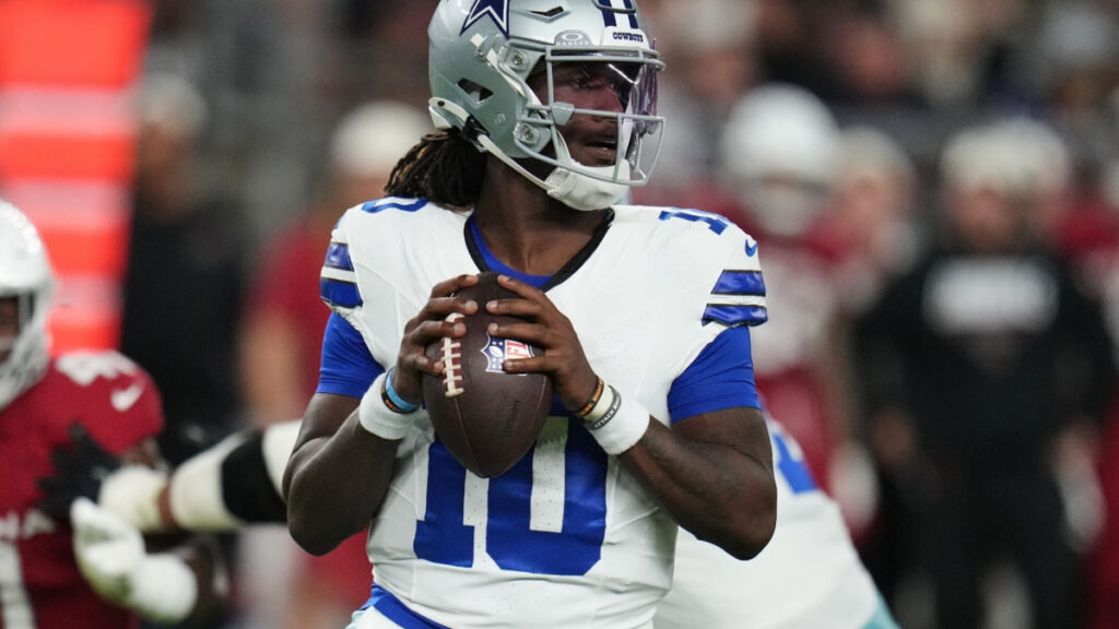 Giants urged to swoop for Cowboys’ rocket-armed QB Joe Milton after Jaxson Dart disaster
