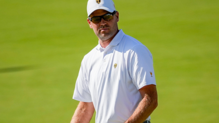 Spectator kicks Corey Conners’ wayward golf shot right onto the green in wild Presidents Cup moment