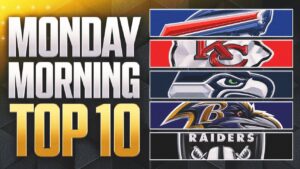 Monday Morning NFL Top 10 Rankings: Undefeated Teams Shoot Up The Rankings