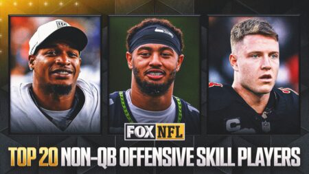The Top 20 Non-QB Offensive Skill Players Entering The 2026 NFL Season