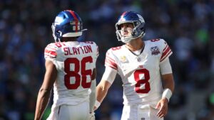 Colts WR Darius Slayton Explains How He, QB Daniel Jones ‘See Field Similarly’