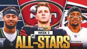 Week 3 NFL All-Stars: How Many 49ers, Falcons Stars Make The Cut After Dominant Showings?