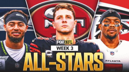 Week 3 NFL All-Stars: How Many 49ers, Falcons Stars Make The Cut After Dominant Showings?