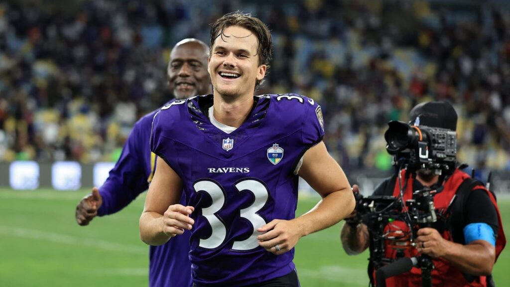 Ravens’ Tyler Loop Hits Ronaldo’s ‘Siu’ After Walk-Off FG To Beat Cowboys In Brazil