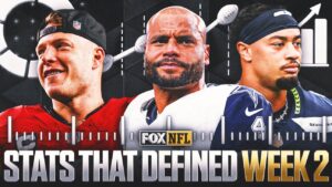 NFL Week 2 Defining Stats: Records Fall, Stars Make History
